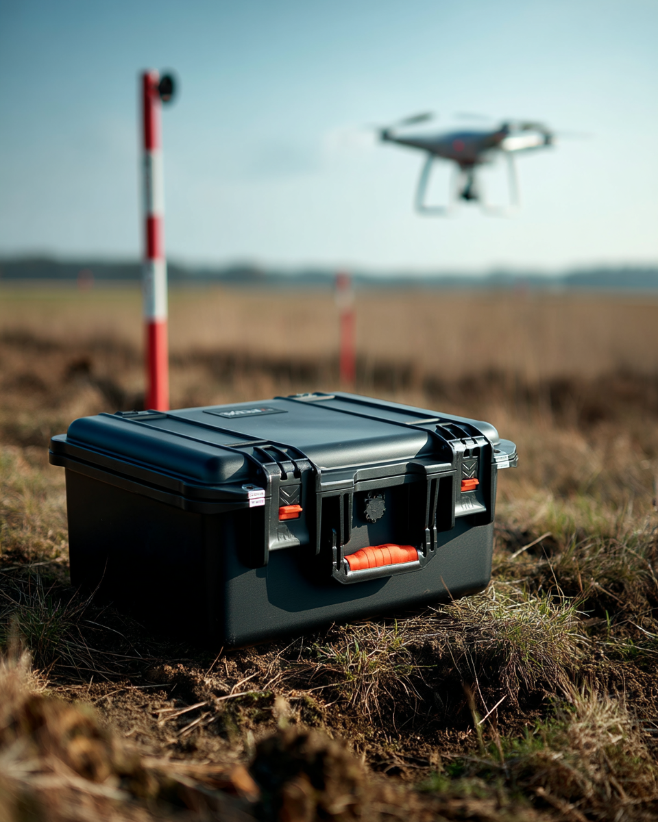 Can a rugged hard case protect a drone during transport?