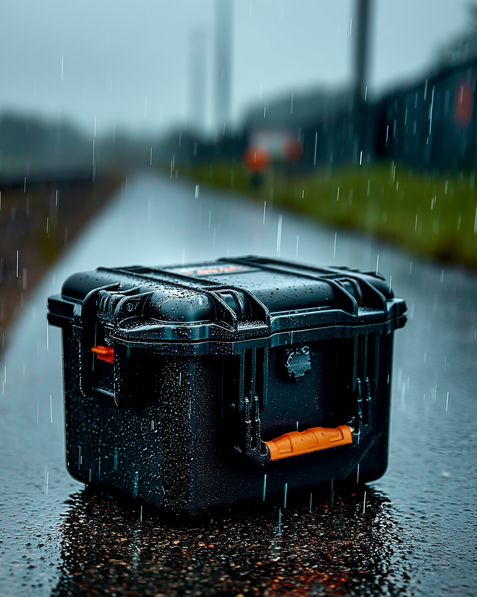 What gear should always be stored in a waterproof case?