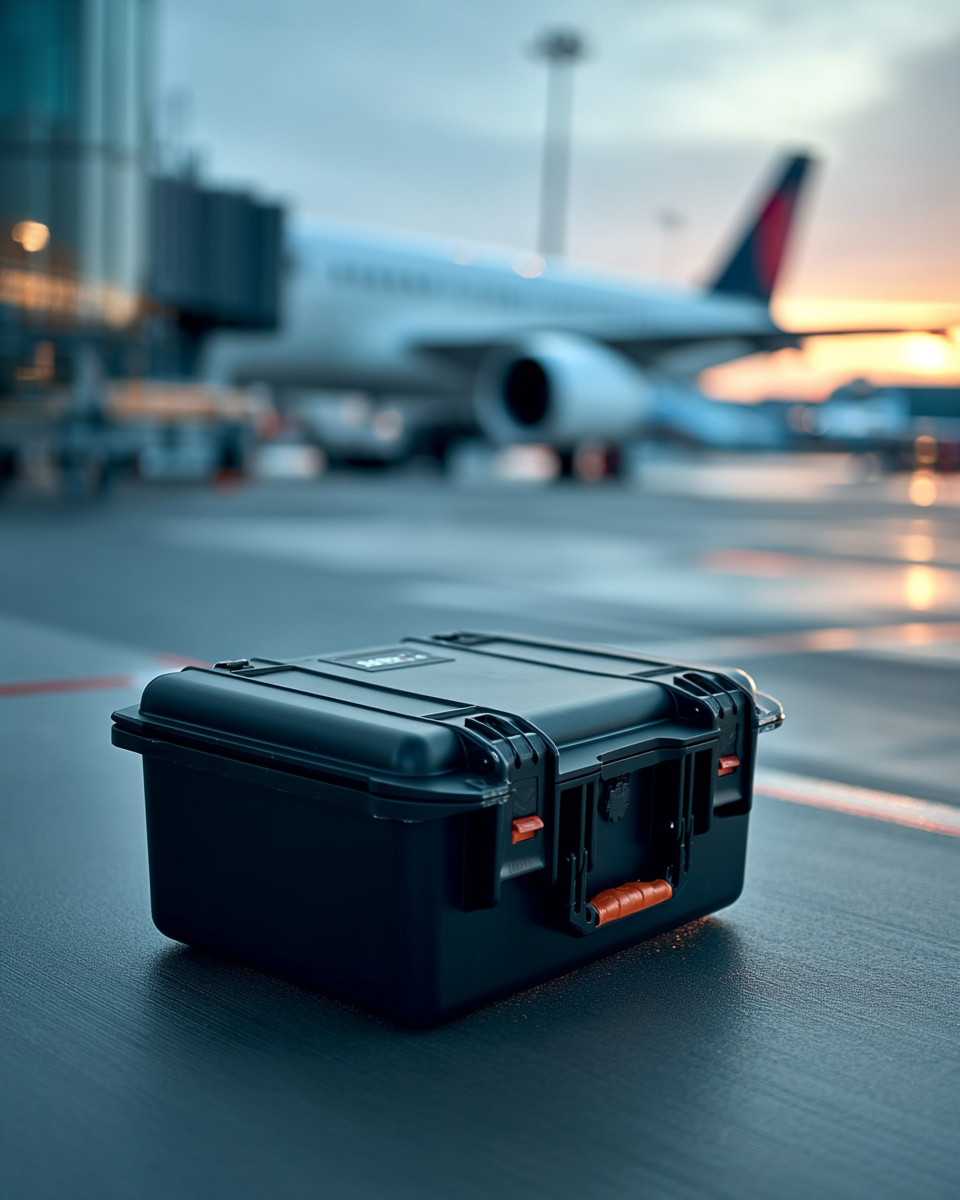 Hard shell cases for safe travel with expensive equipment