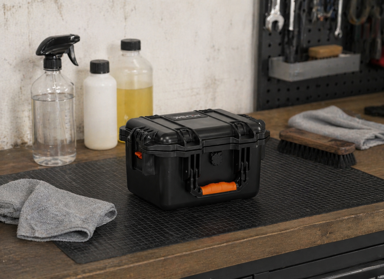How do you clean and maintain your gun case?