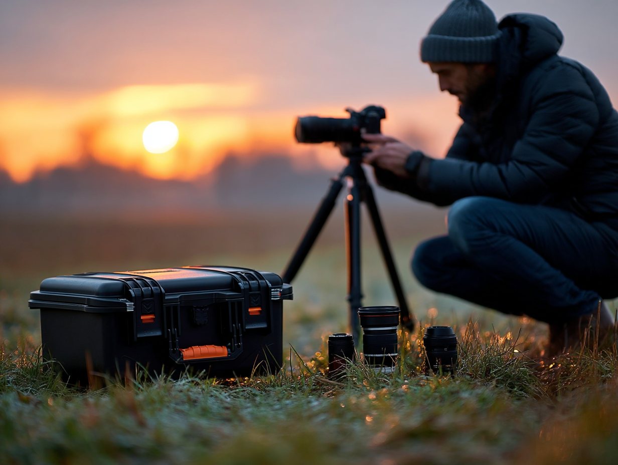 Should you use hard cases for camera equipment storage?